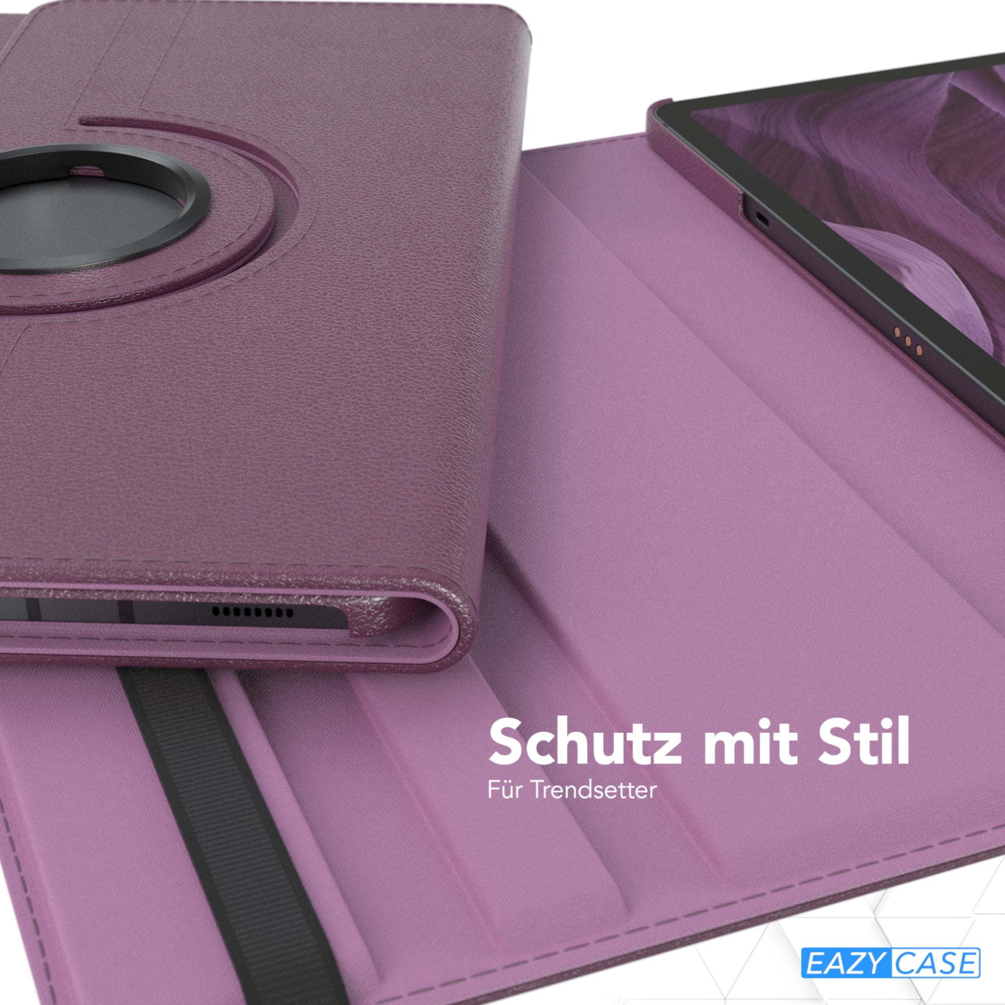 Samsung Galaxy Tab S7 drehbare Tablethülle mit 360 Grad Rotation 