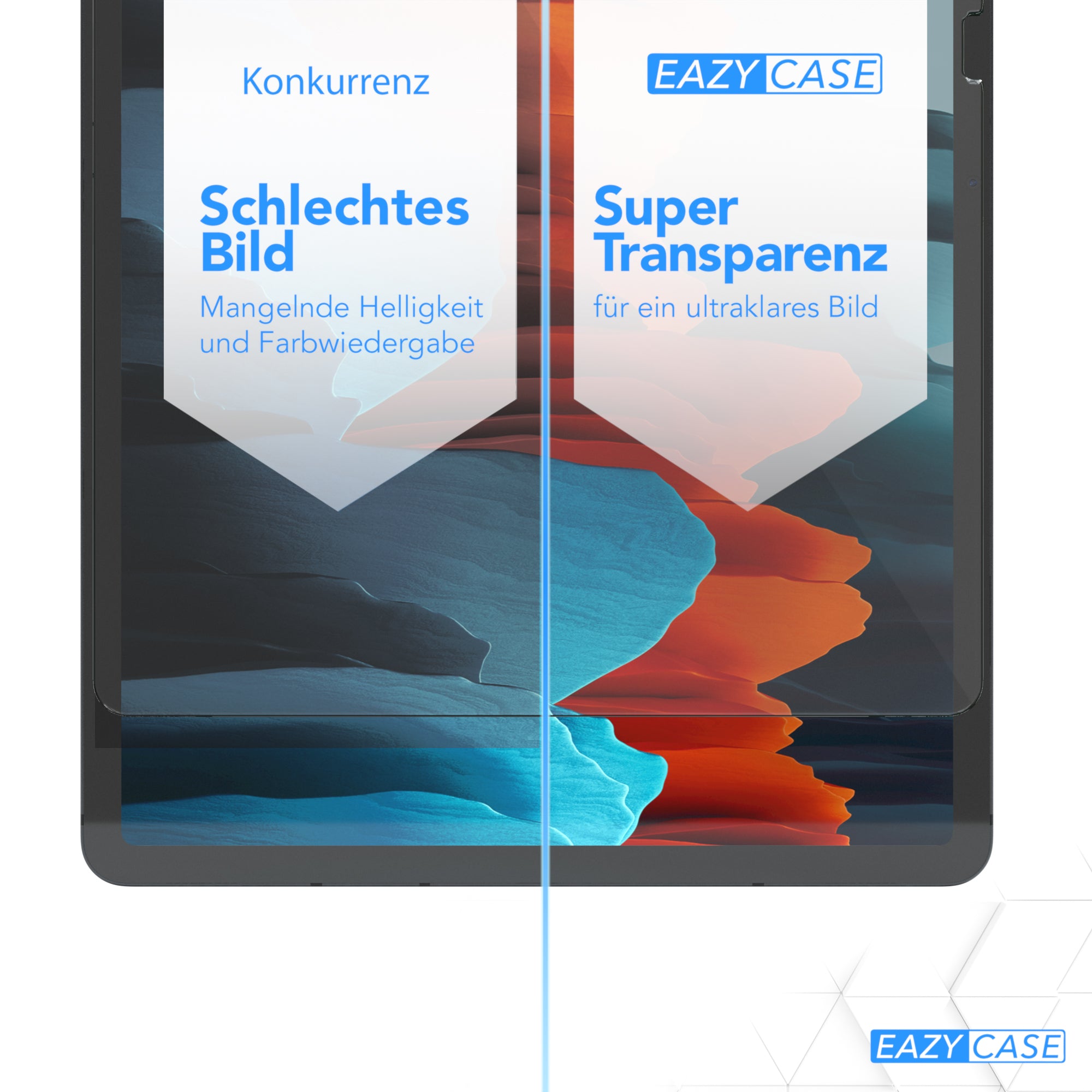 Galaxy Tab S7 Plus / 5G Glasfolie