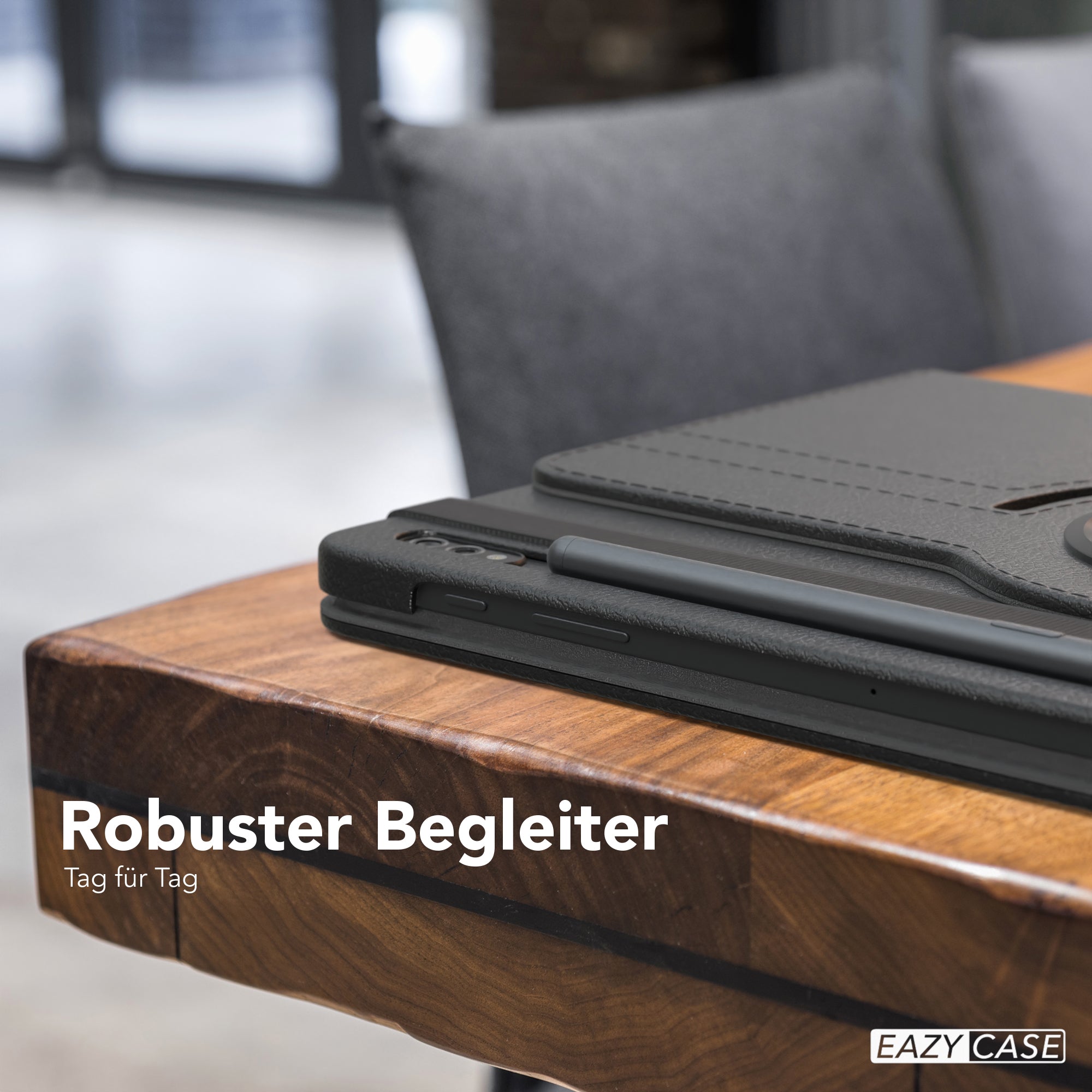 Samsung Galaxy Tab S7 Plus drehbare Tablethülle 360 Grad Rotation Ständerfunktion 