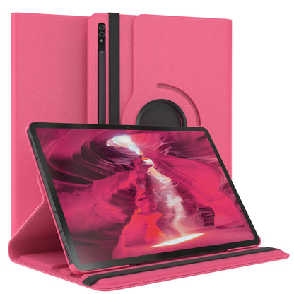 Samsung Galaxy Tab S7 Plus drehbare Tablethülle 360 Grad Rotation Ständerfunktion 