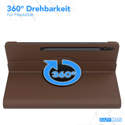 Samsung Galaxy Tab S7 Plus drehbare Tablethülle 360 Grad Rotation Ständerfunktion 