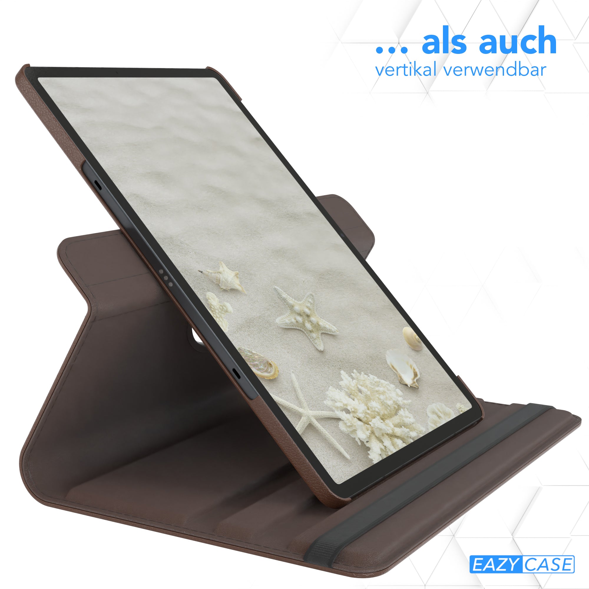 Samsung Galaxy Tab S7 Plus drehbare Tablethülle 360 Grad Rotation Ständerfunktion 