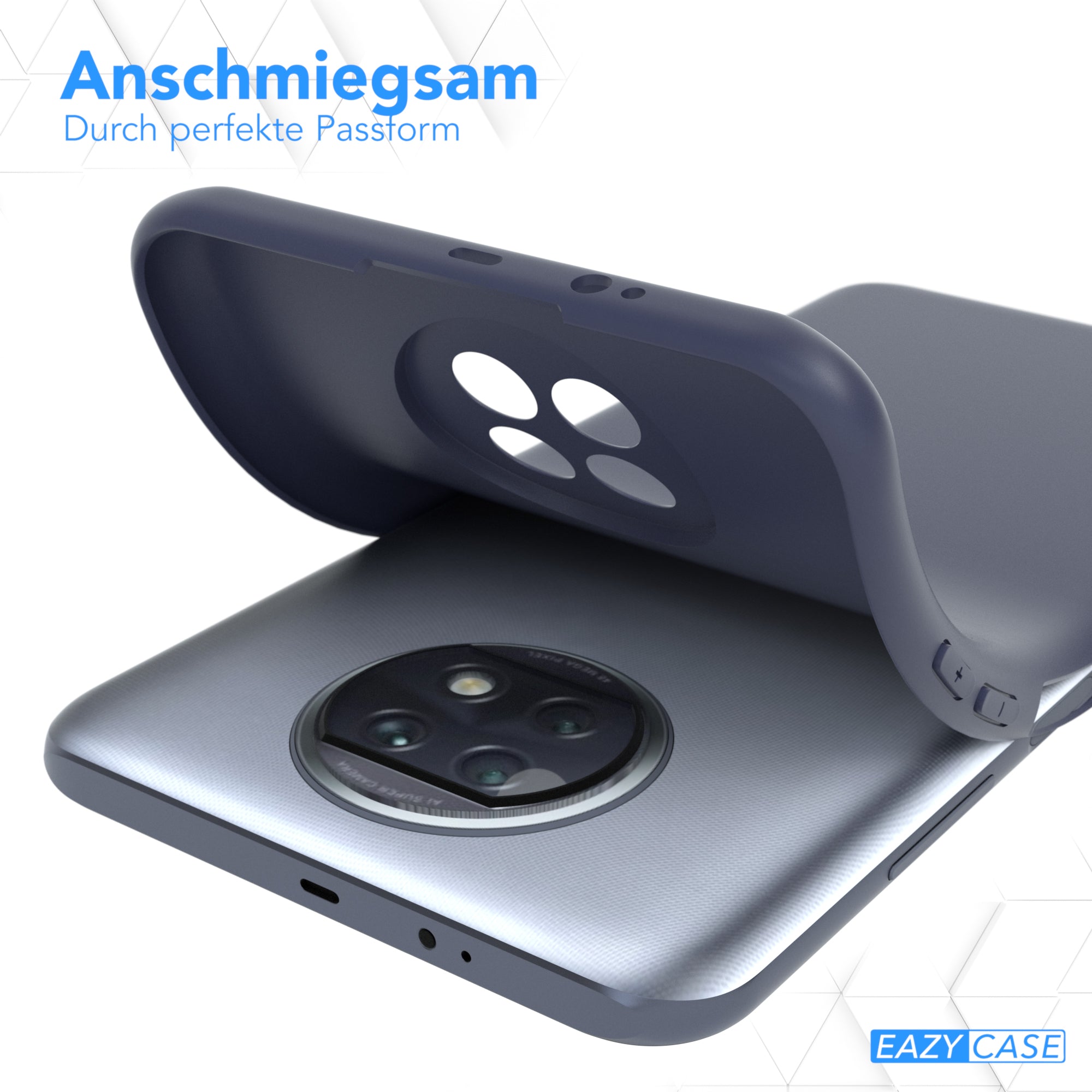 Xiaomi Redmi Note 9T ultradünnes Slimcover aus TPU