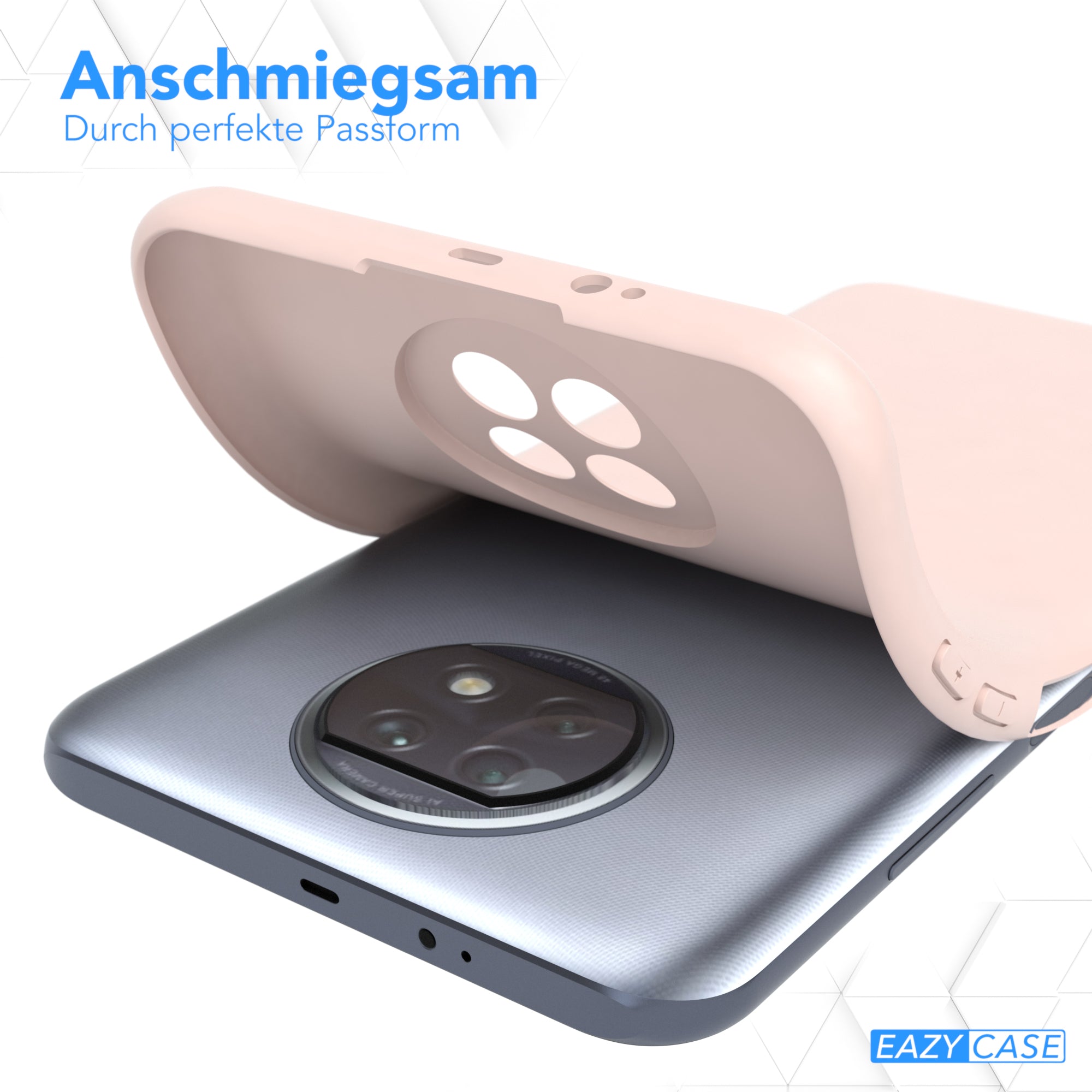 Xiaomi Redmi Note 9T ultradünnes Slimcover aus TPU