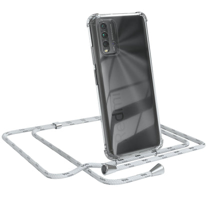 Xiaomi Redmi 9T transparente Hülle + Kordel
