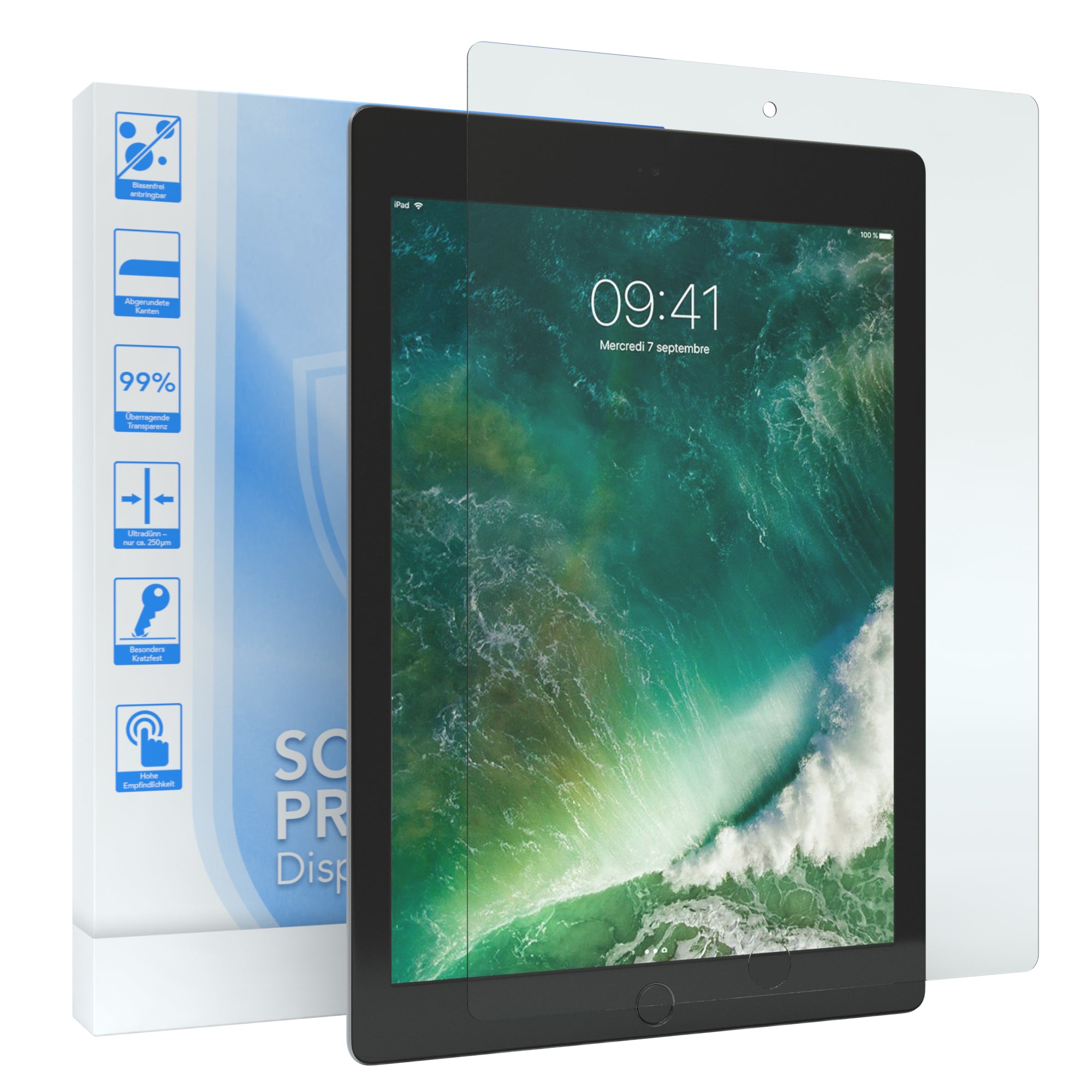 iPad 5 (2017) Glasfolie