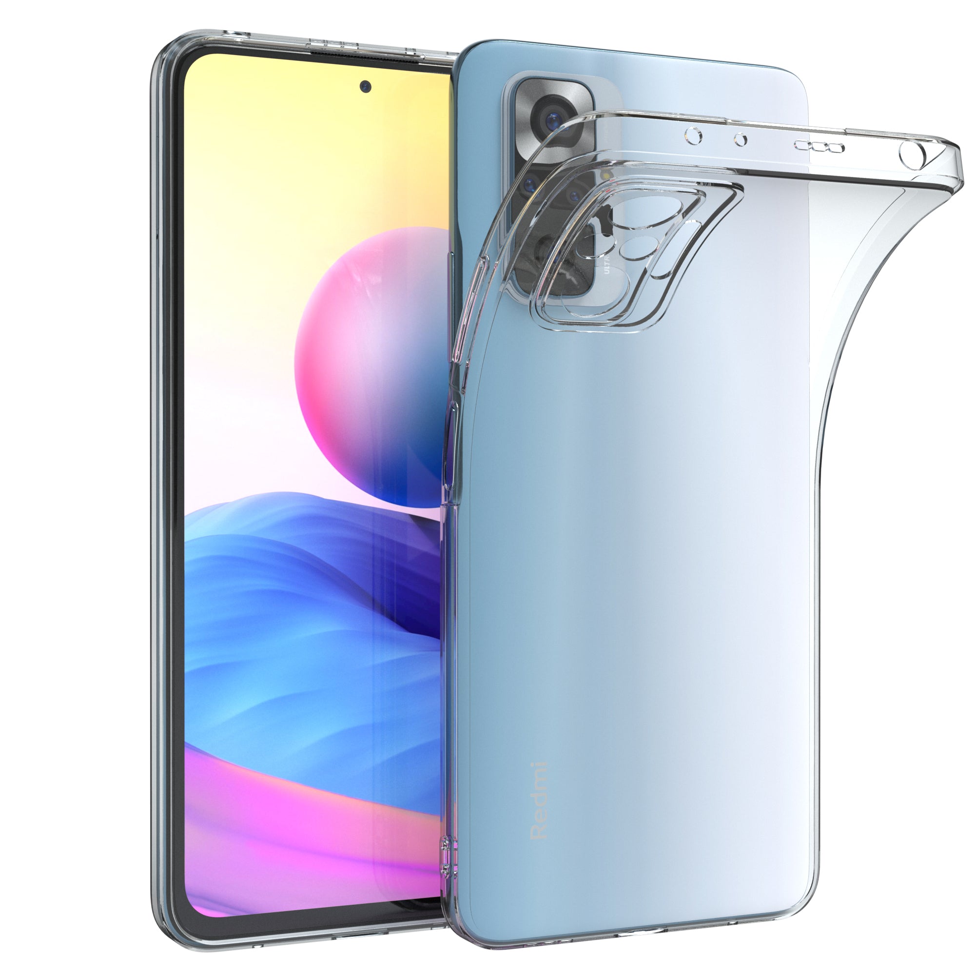 Xiaomi Redmi Note 10 Pro transparentes Slimcover