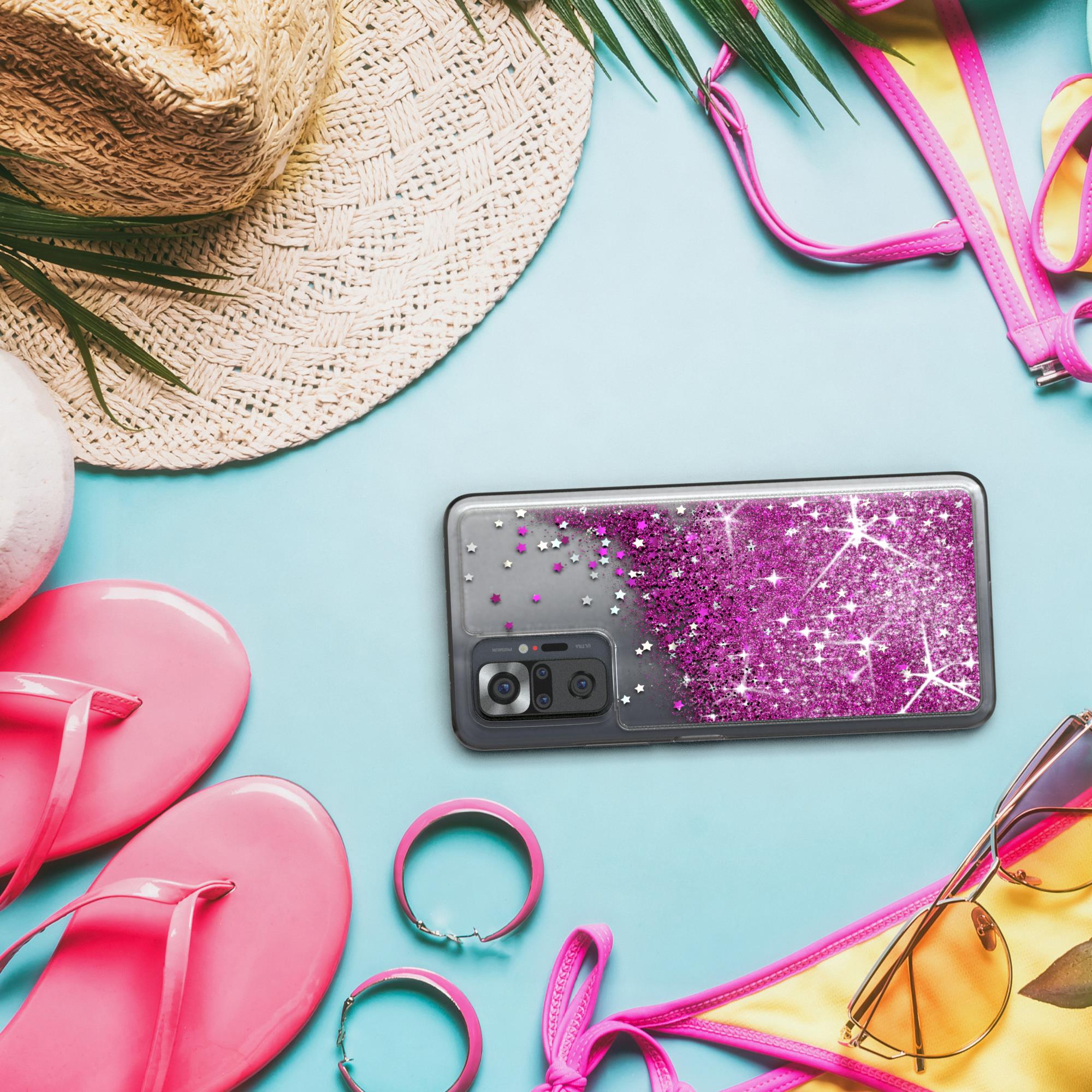 Xiaomi Redmi Note 10 Pro Glitzerhülle