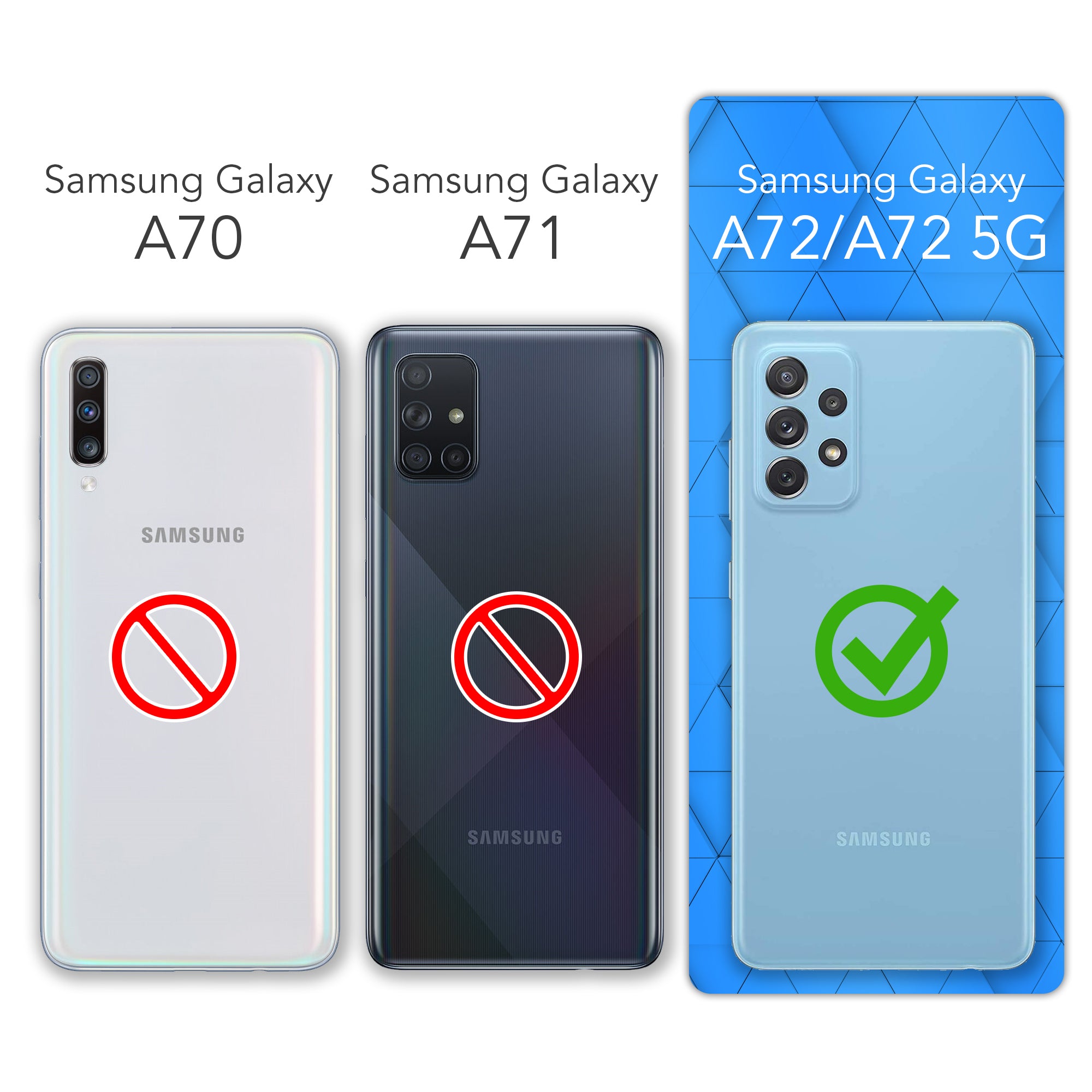 Galaxy A72 / A72 5G Silikonhülle