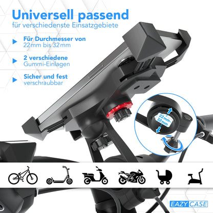 Universal Handyhalterung fürs Fahrrad