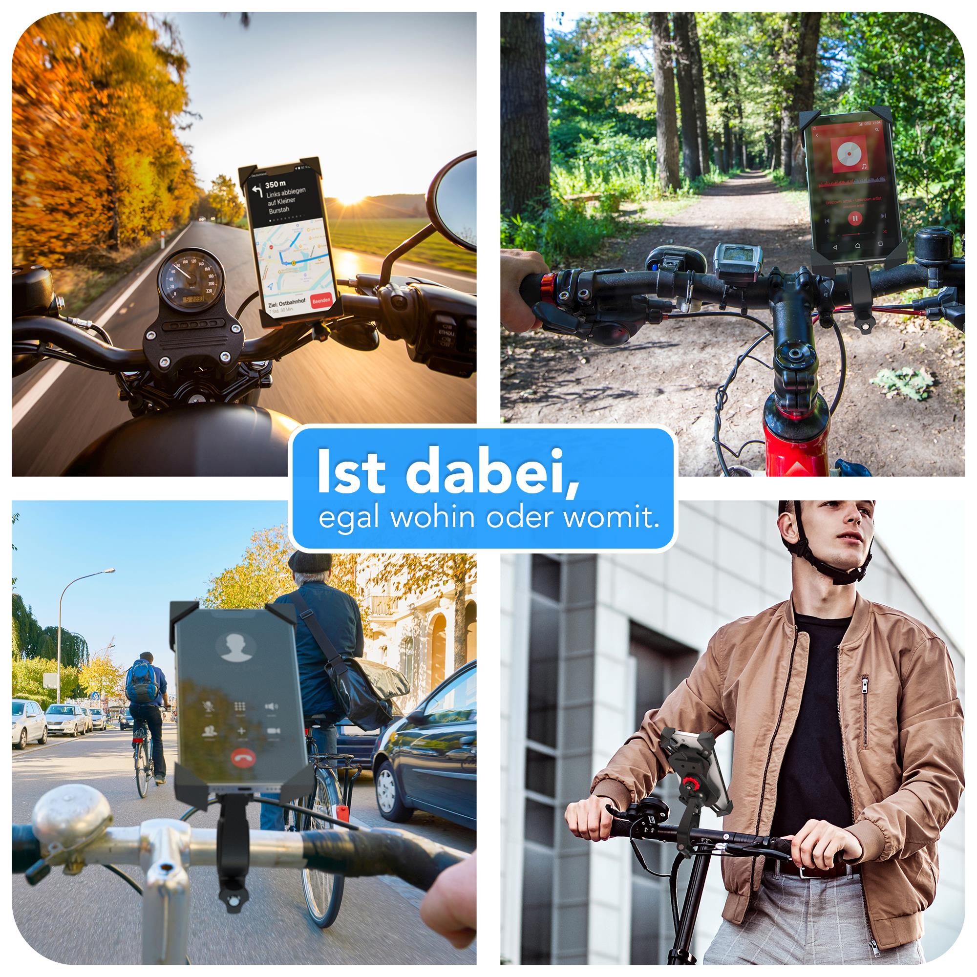 Universal Handyhalterung fürs Fahrrad