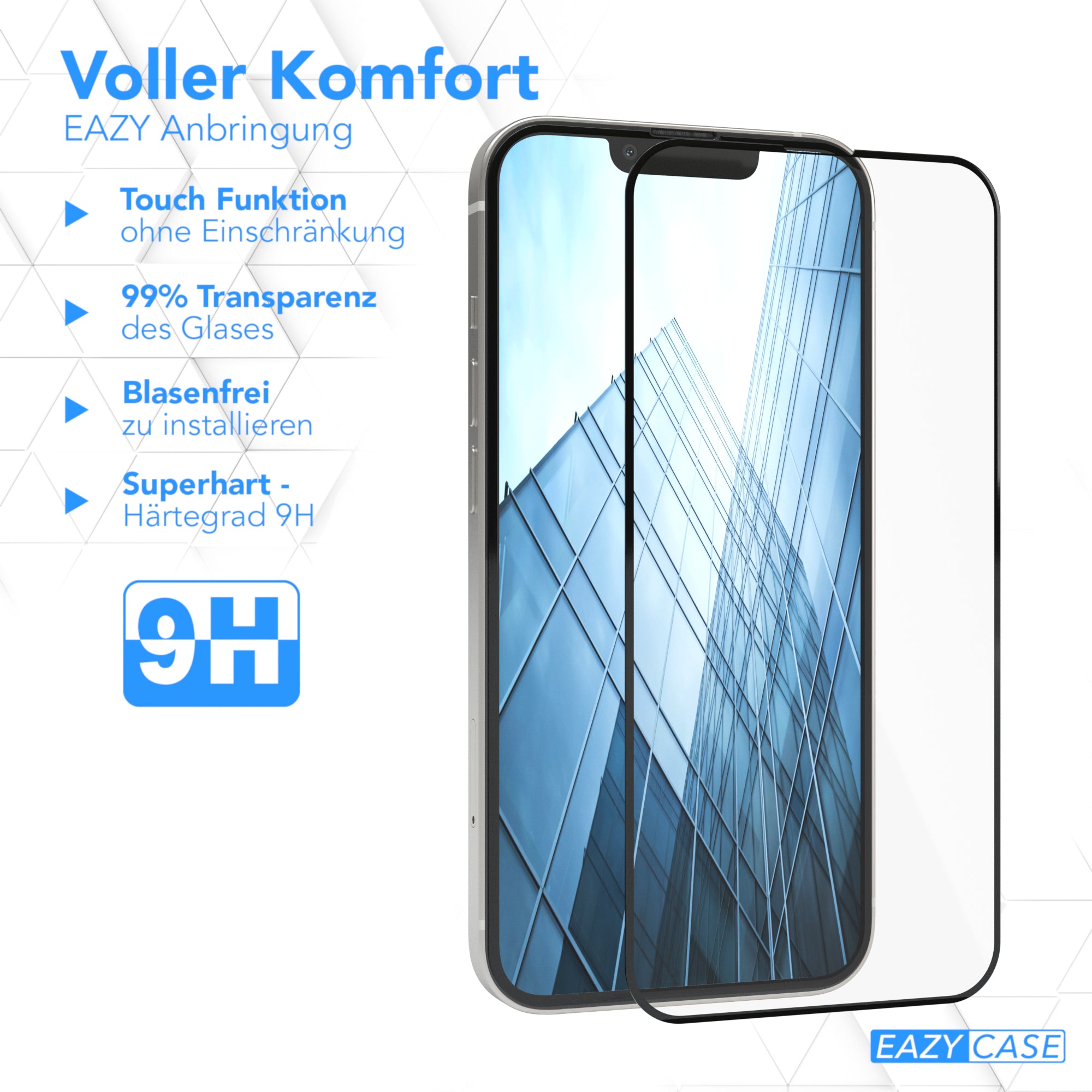 2x iPhone 14 Glasfolie