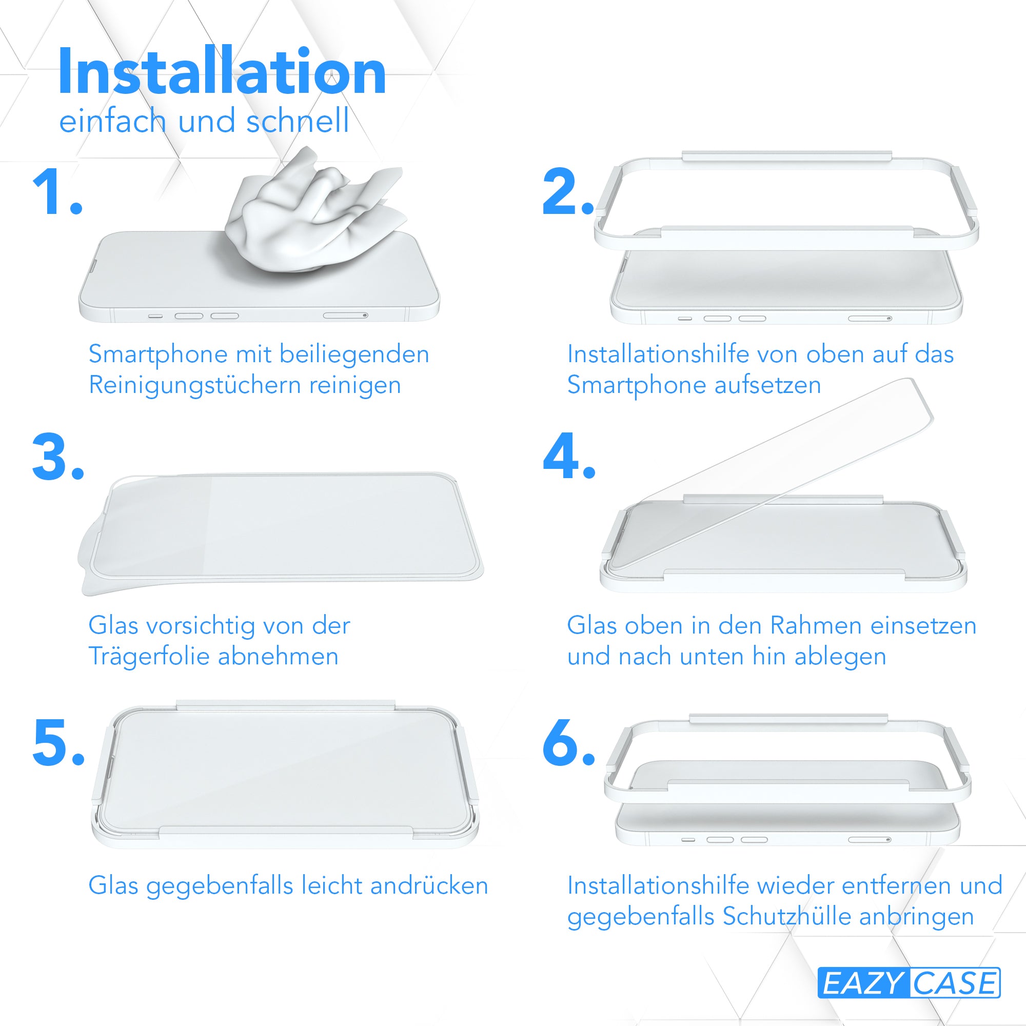 2x iPhone 13 Glasfolie