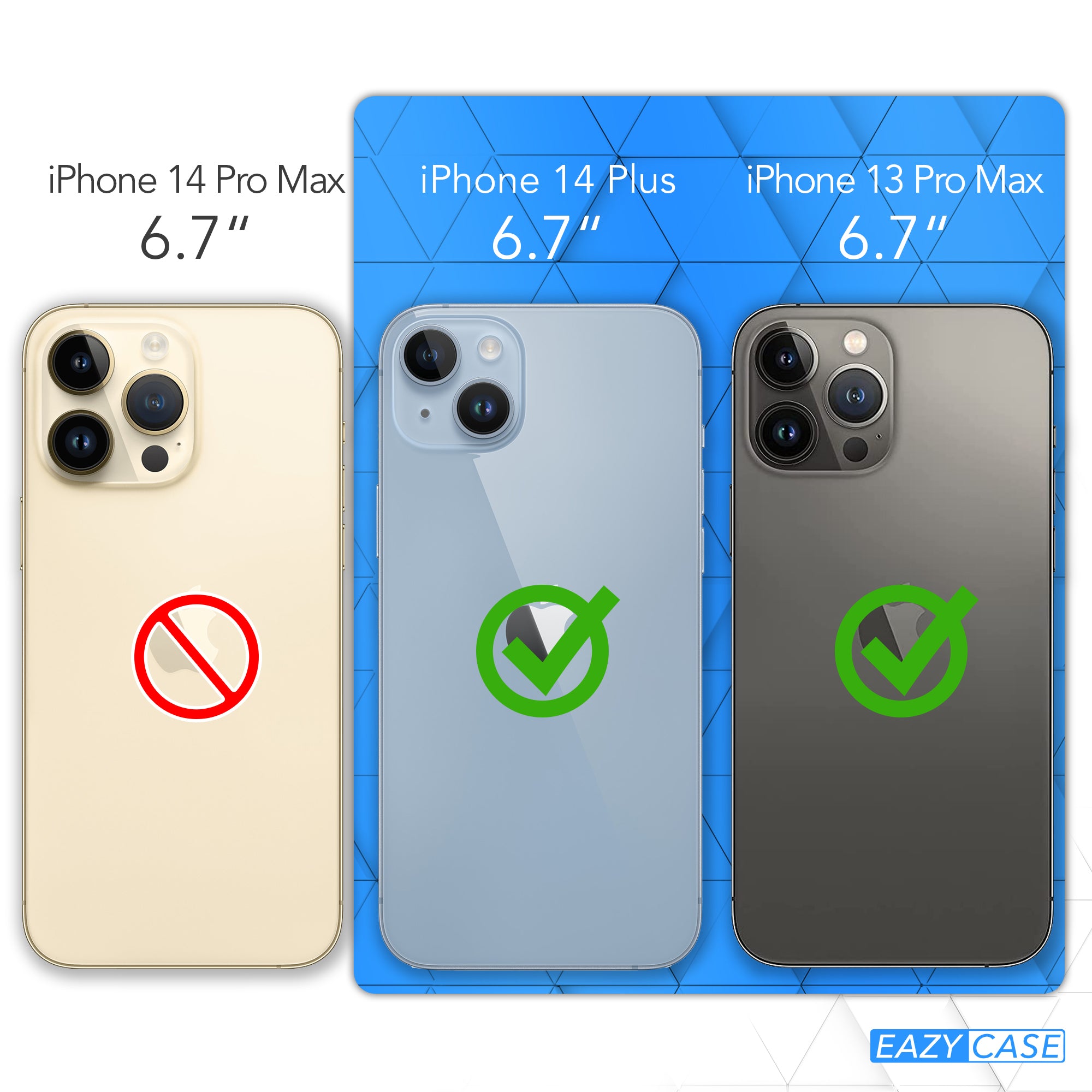 2x iPhone 13 Pro Max Glasfolie