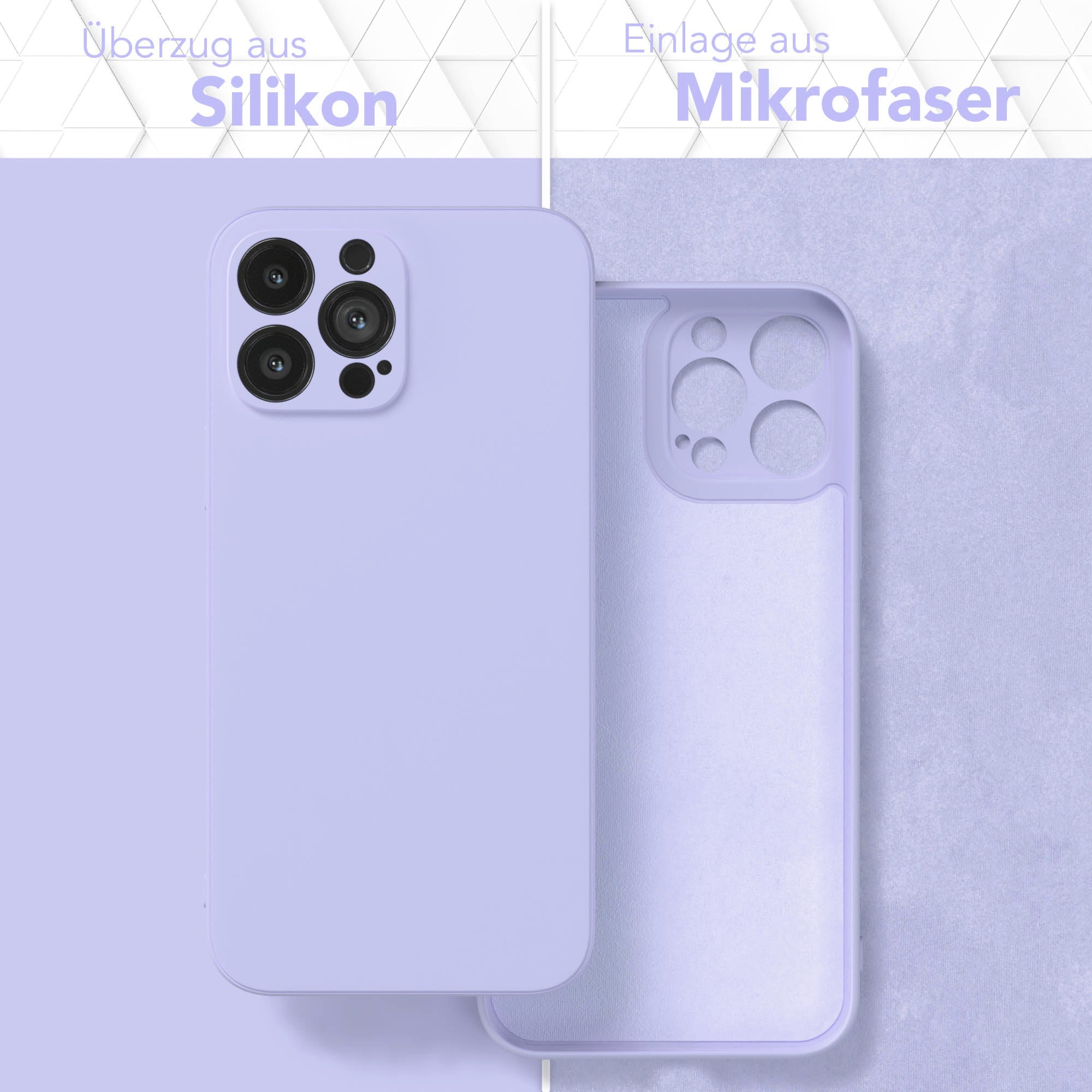 iPhone 13 Pro Max Silikonhülle mit Kameraschutz von EAZY CASE 
