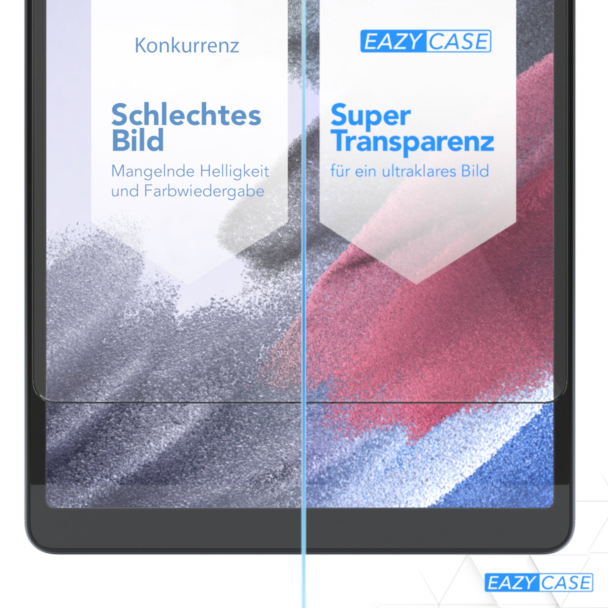 Galaxy Tab A7 Lite Glasfolie