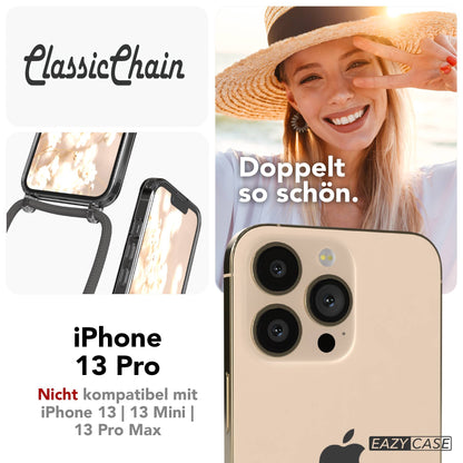 iPhone 13 Pro transparente Hülle + Kordel