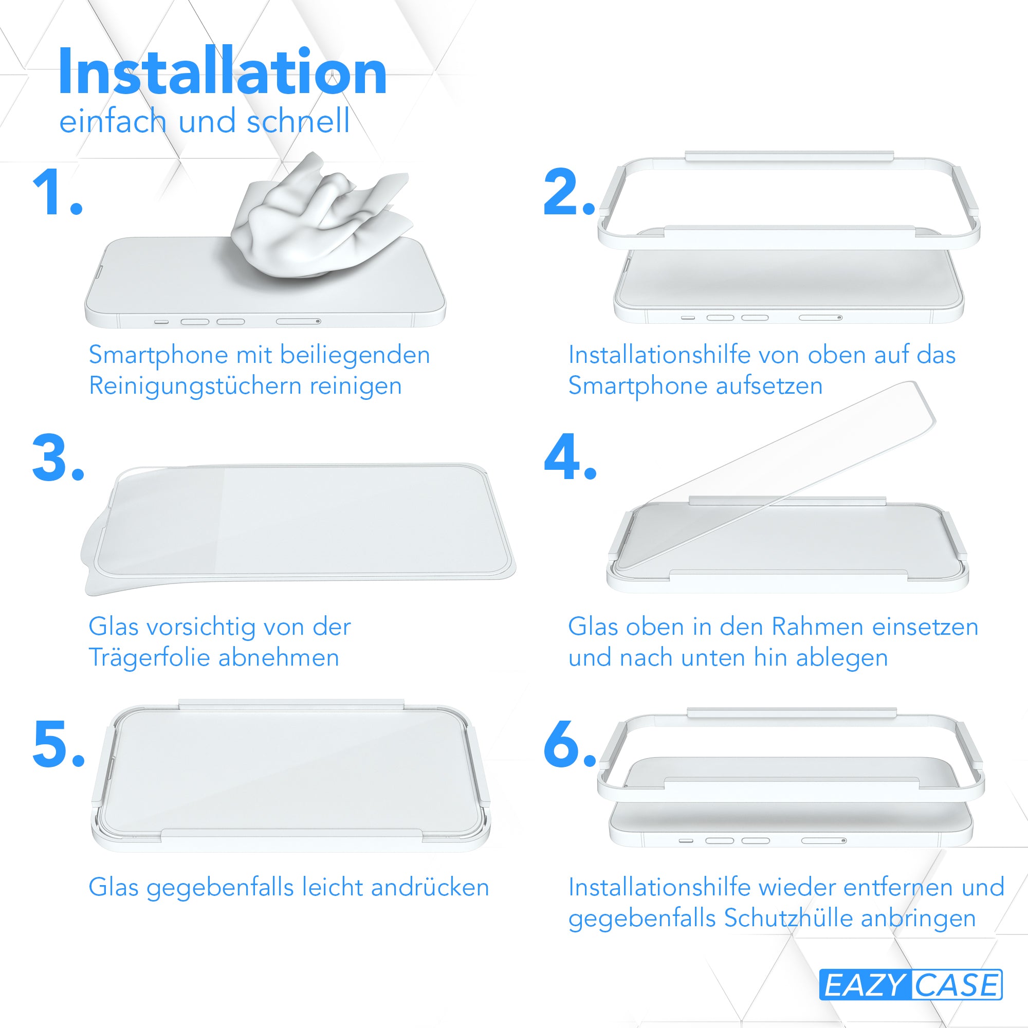 2x iPhone 13 Pro Glasfolie