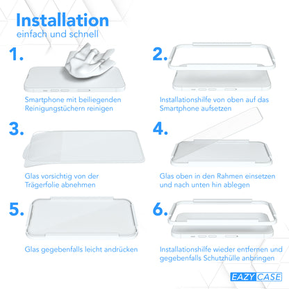 2x iPhone 13 Pro Glasfolie