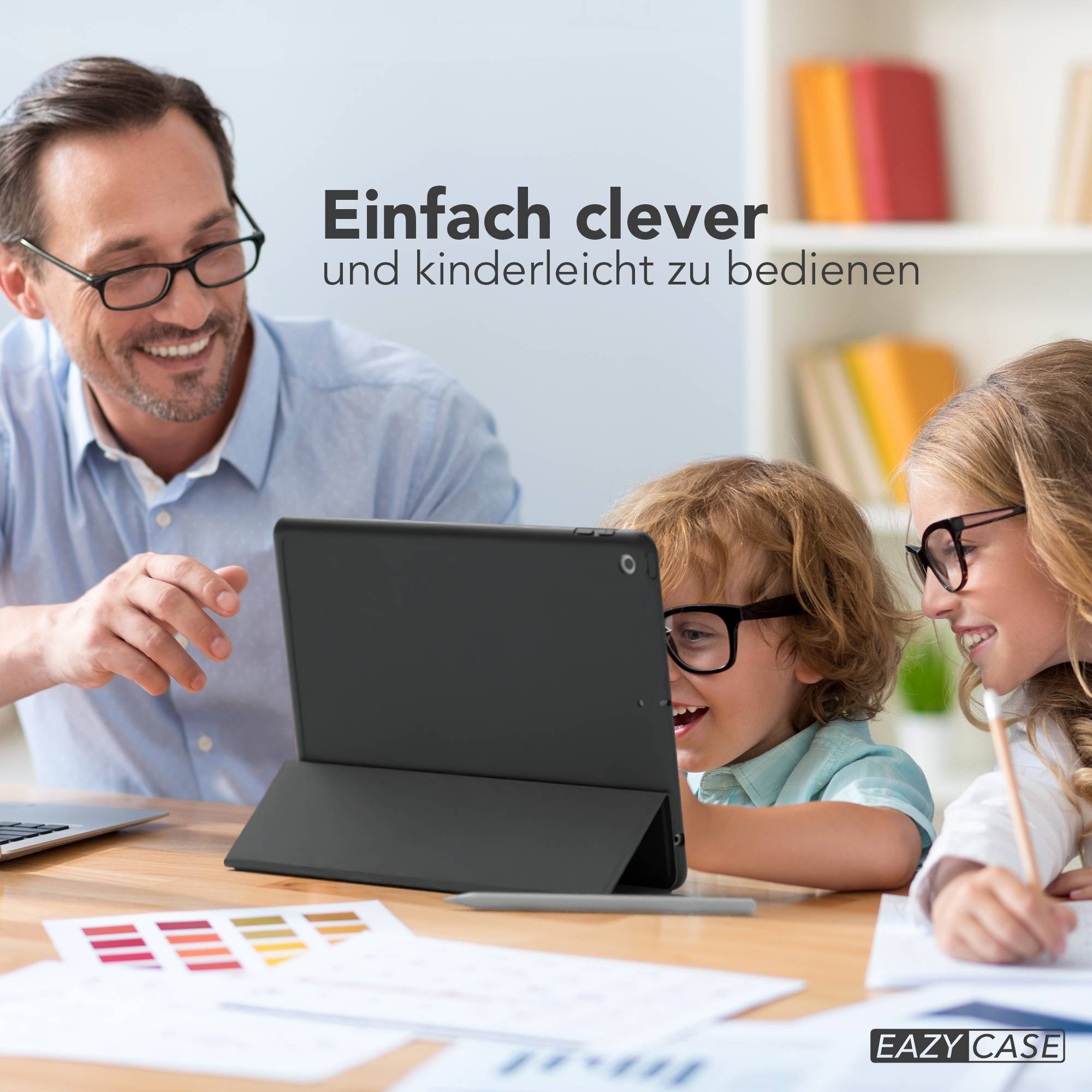 iPad 10,2" 2019/2020/2021 (7. / 8. / 9. Gen.) Smartcase mit Stifthalter