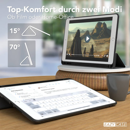iPad 10,2" 2019/2020/2021 (7. / 8. / 9. Gen.) Smartcase mit Stifthalter