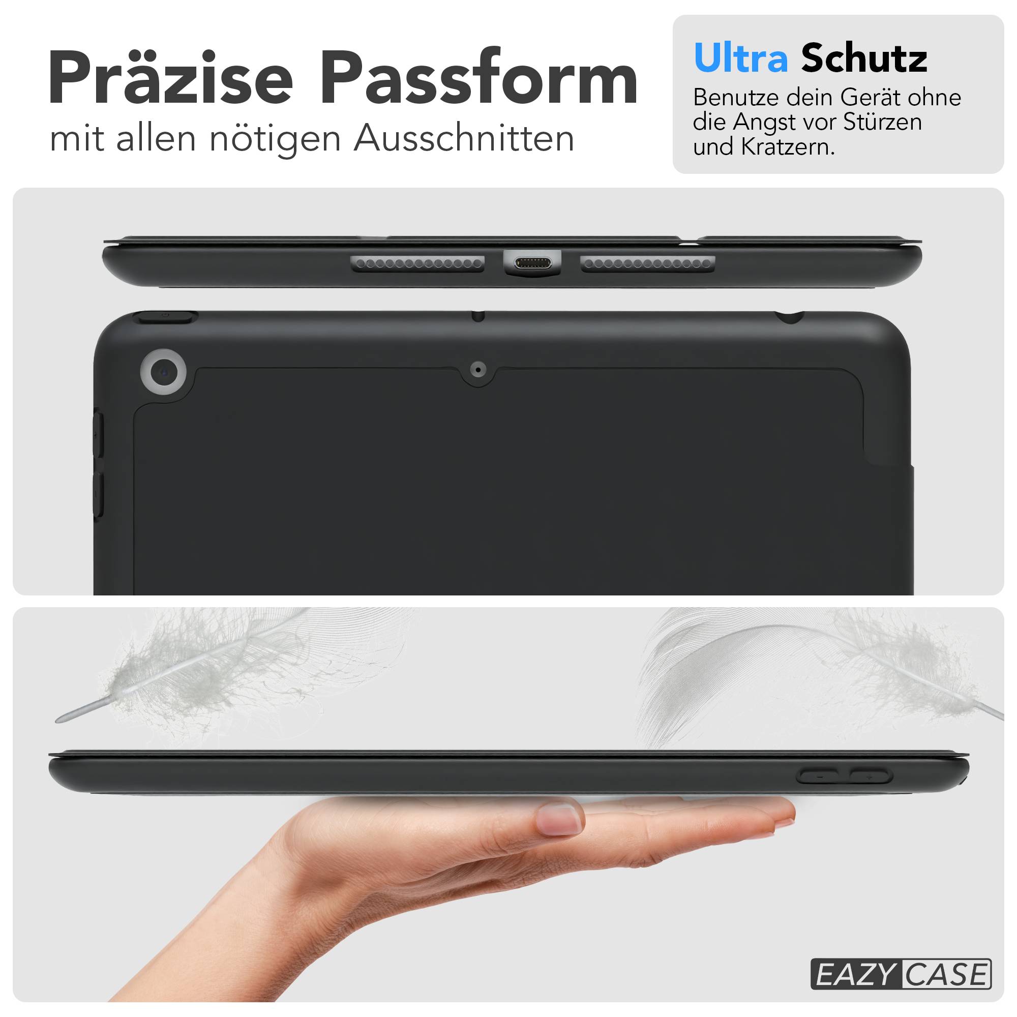 iPad 10,2" 2019/2020/2021 (7. / 8. / 9. Gen.) Smartcase mit Stifthalter
