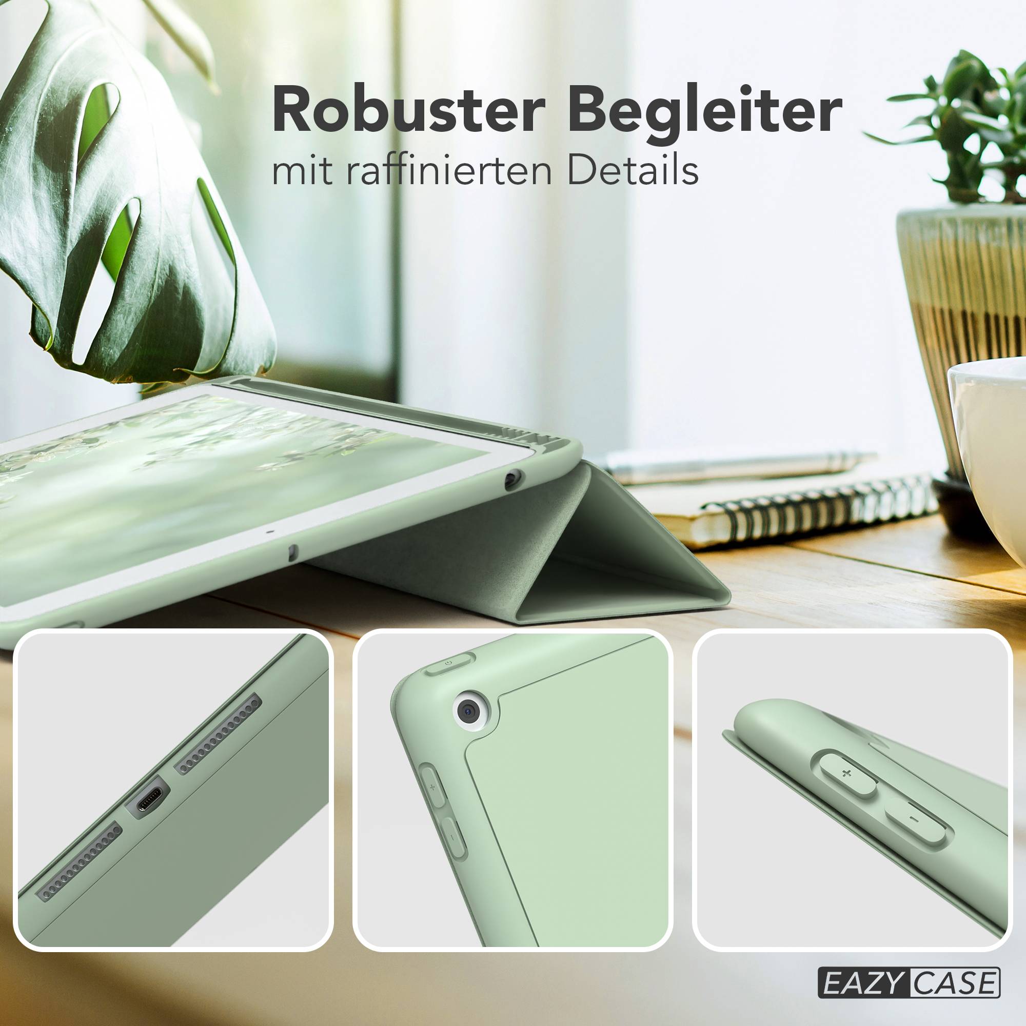 iPad 10,2" 2019/2020/2021 (7. / 8. / 9. Gen.) Smartcase mit Stifthalter