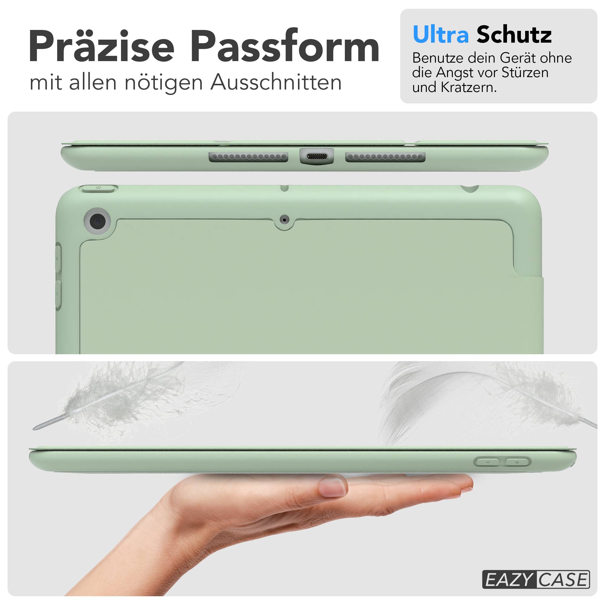 iPad 10,2" 2019/2020/2021 (7. / 8. / 9. Gen.) Smartcase mit Stifthalter