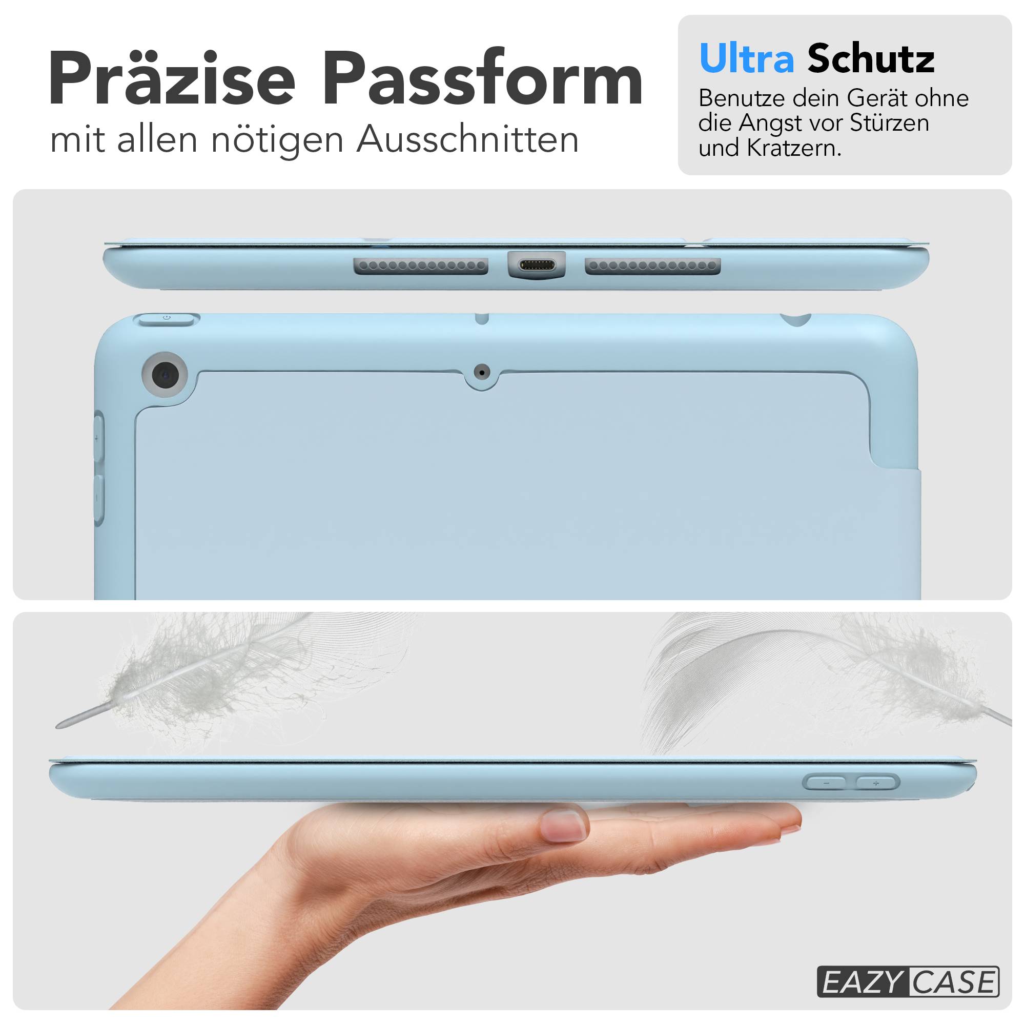 iPad 10,2" 2019/2020/2021 (7. / 8. / 9. Gen.) Smartcase mit Stifthalter