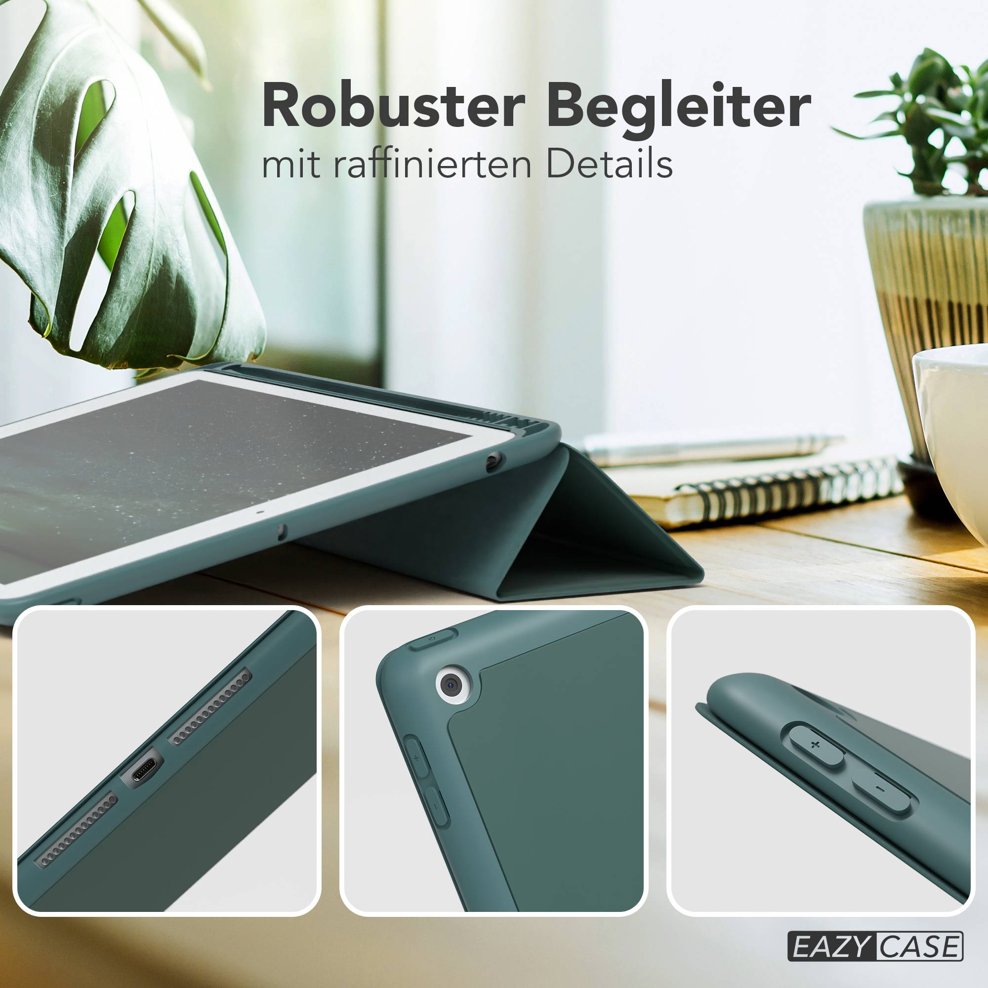 iPad 10,2" 2019/2020/2021 (7. / 8. / 9. Gen.) Smartcase mit Stifthalter