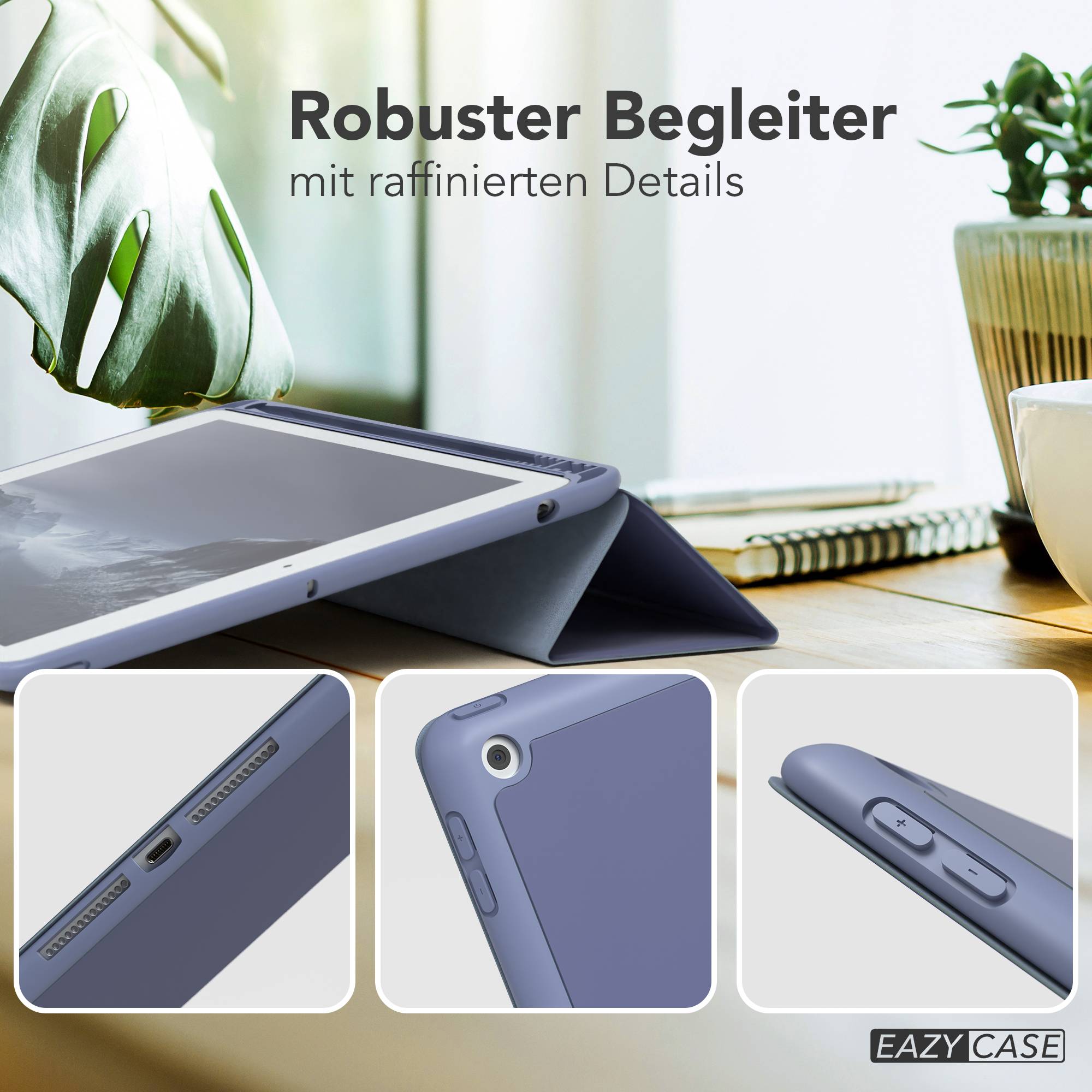 iPad 10,2" 2019/2020/2021 (7. / 8. / 9. Gen.) Smartcase mit Stifthalter