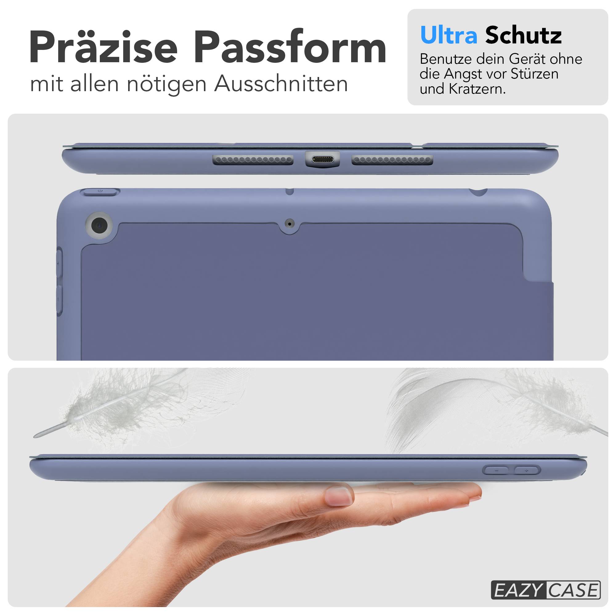 iPad 10,2" 2019/2020/2021 (7. / 8. / 9. Gen.) Smartcase mit Stifthalter