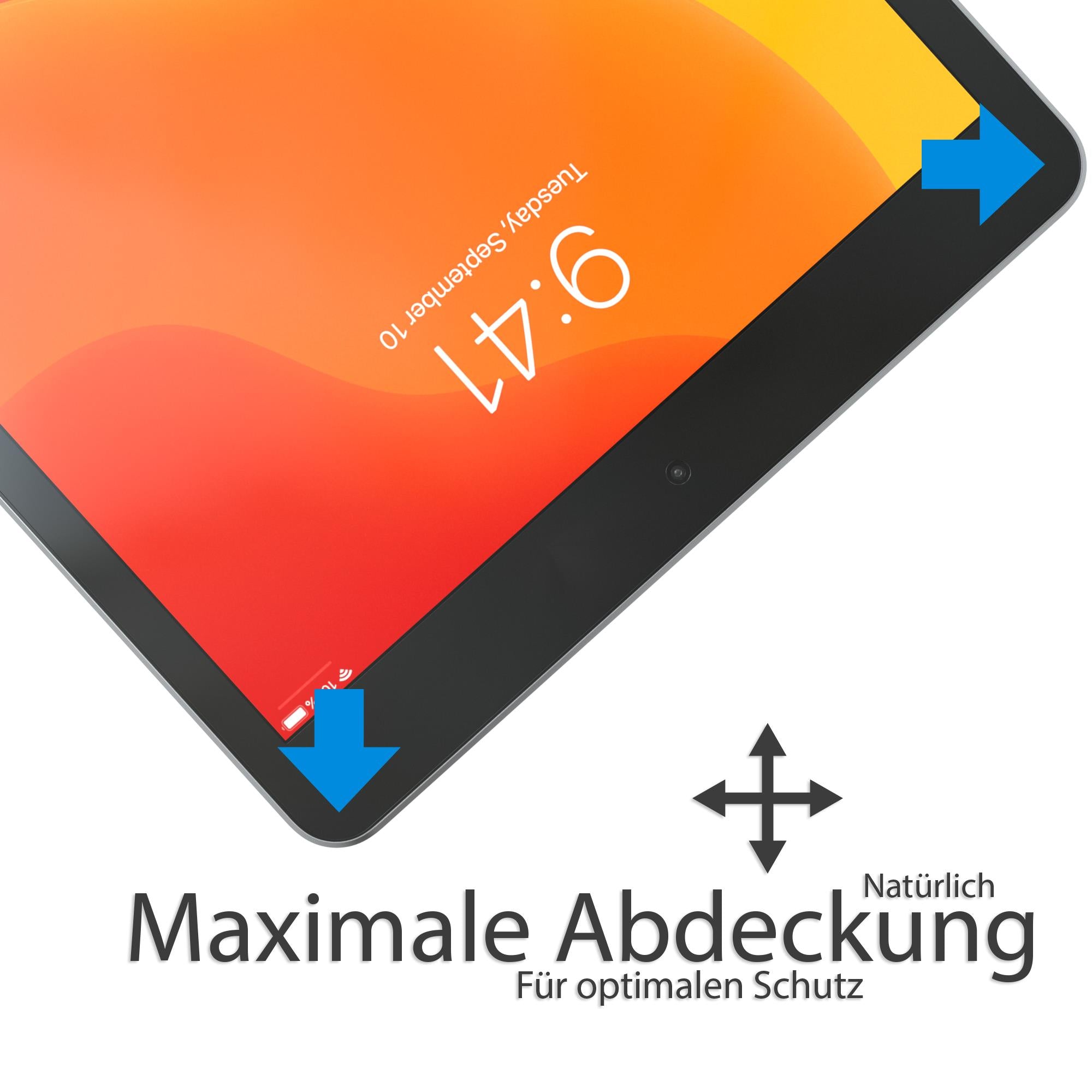 iPad 10,2" (7. / 8. / 9. Gen.) Glasfolie