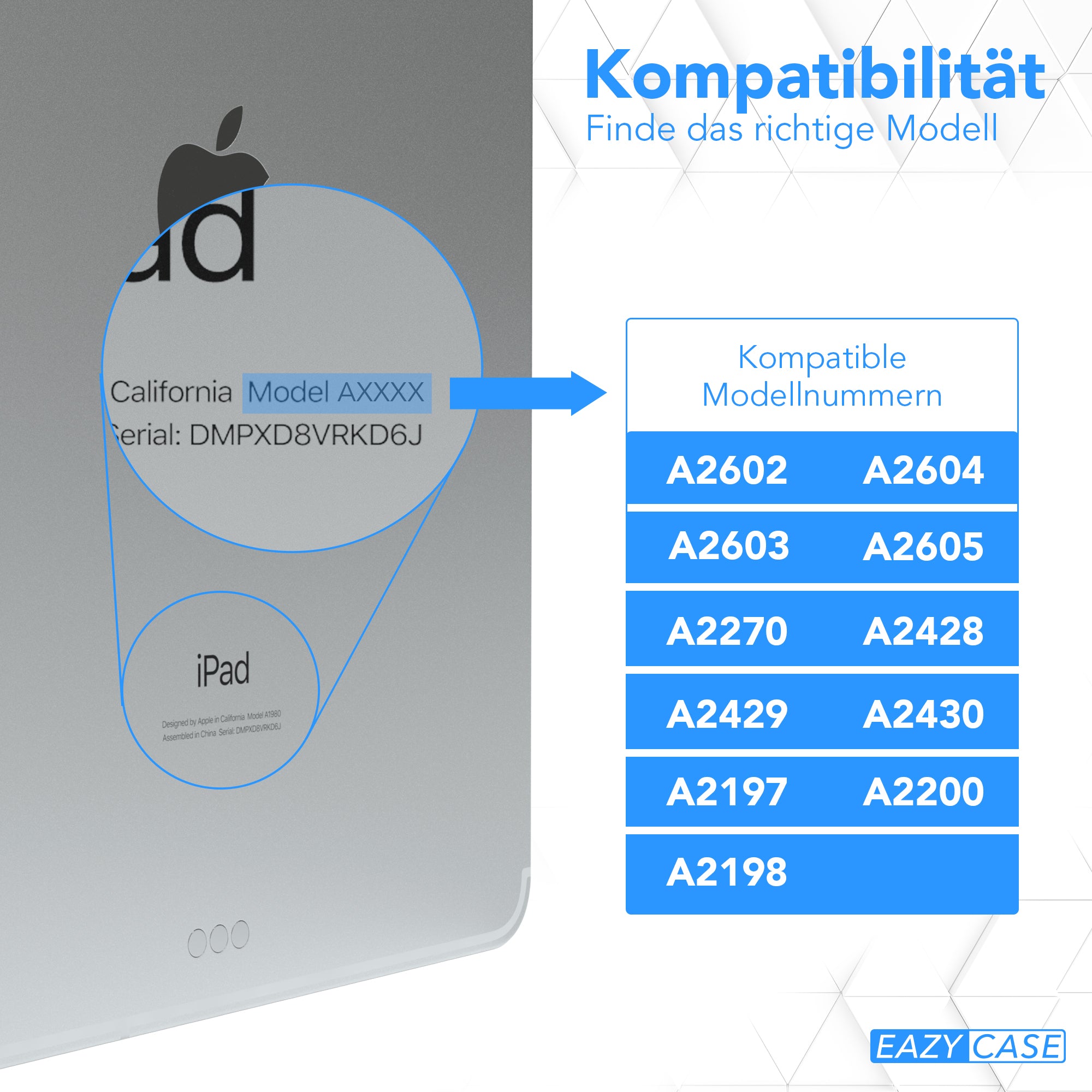 iPad 10,2" (7. / 8. / 9. Gen.) Glasfolie