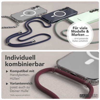 Universal Handykette einzeln verstellbar mit abnehmbaren Endstücken EAZY CASE 