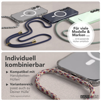Universal Handykette einzeln verstellbar mit abnehmbaren Endstücken EAZY CASE 