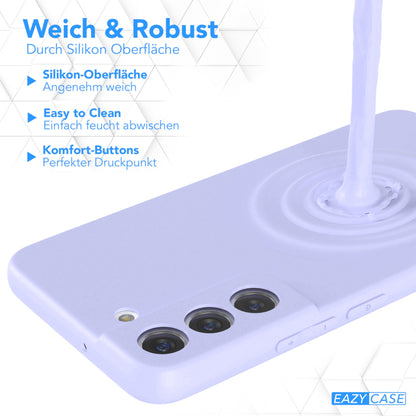 Samsung Galaxy S22 5G Silikonhülle mit Kameraschutz von EAZY CASE 