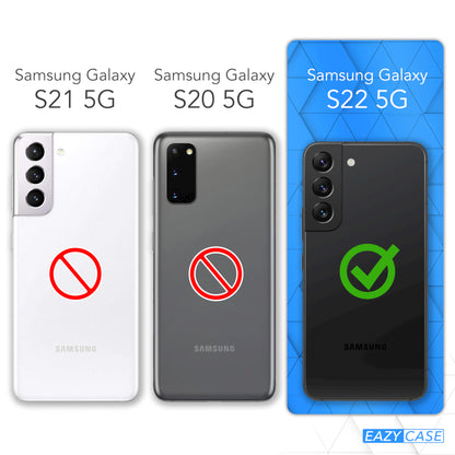 Samsung Galaxy S22 5G Silikonhülle mit Kameraschutz von EAZY CASE 
