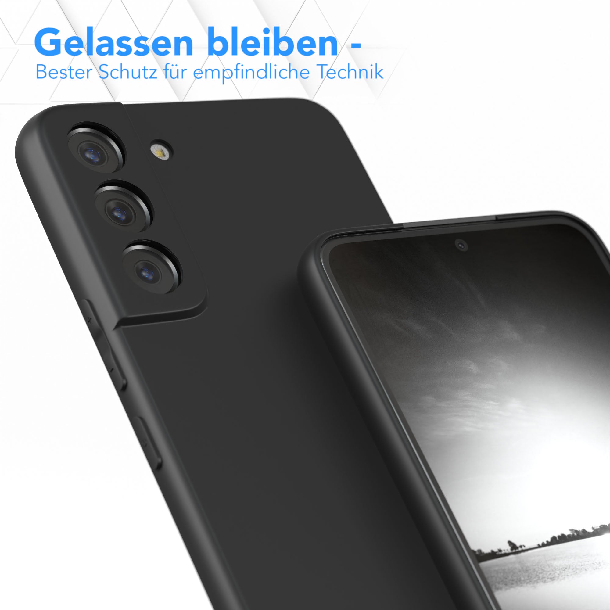 Samsung Galaxy S22 Plus 5G Silikonhülle mit Kameraschutz von EAZY CASE 
