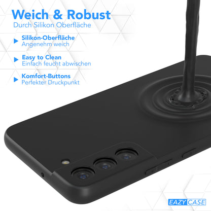 Samsung Galaxy S22 Plus 5G Silikonhülle mit Kameraschutz von EAZY CASE 
