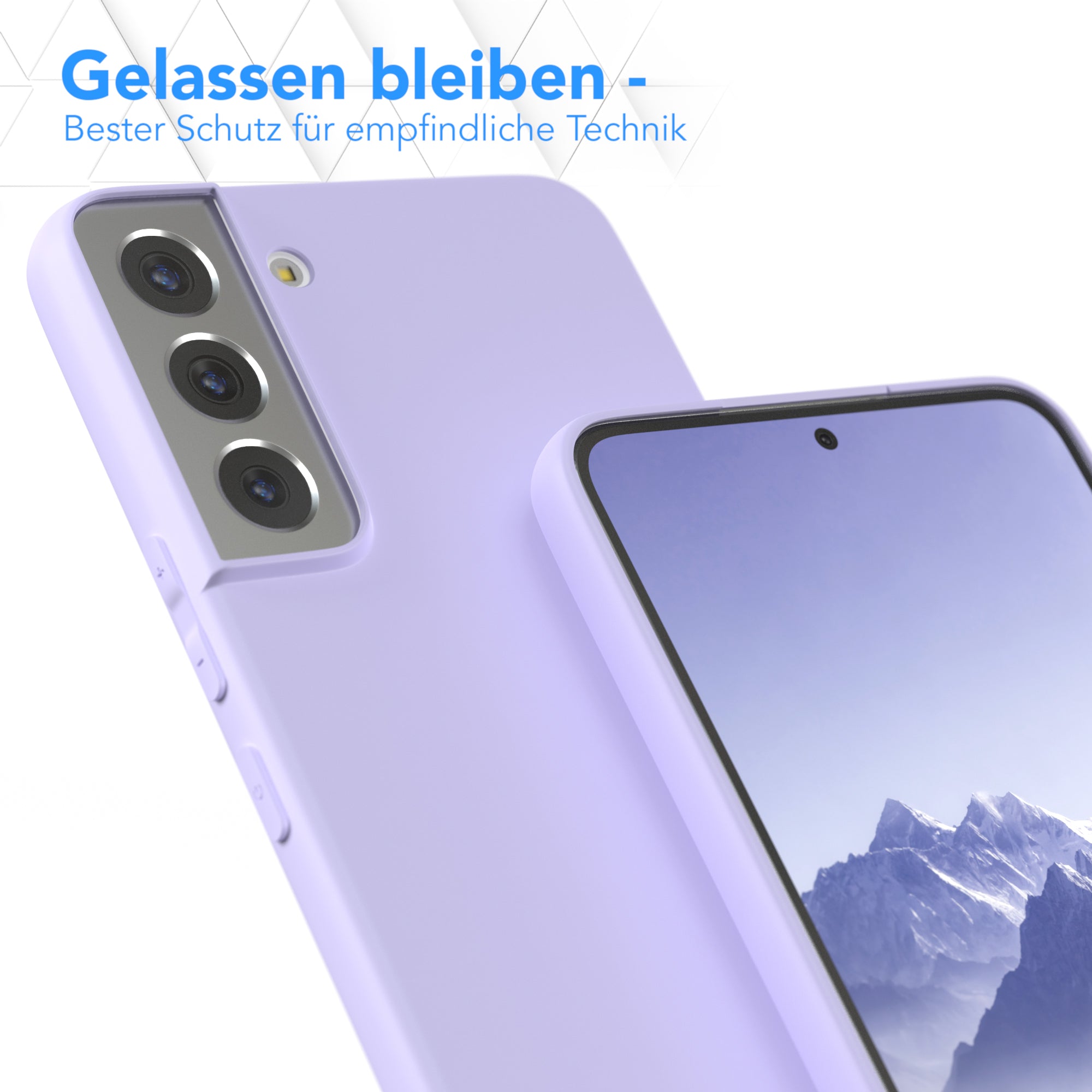 Samsung Galaxy S22 Plus 5G Silikonhülle mit Kameraschutz von EAZY CASE 