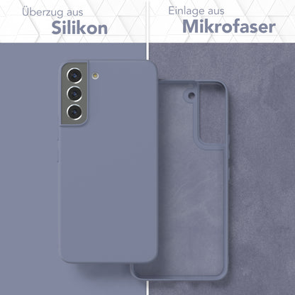 Samsung Galaxy S22 Plus 5G Silikonhülle mit Kameraschutz von EAZY CASE 