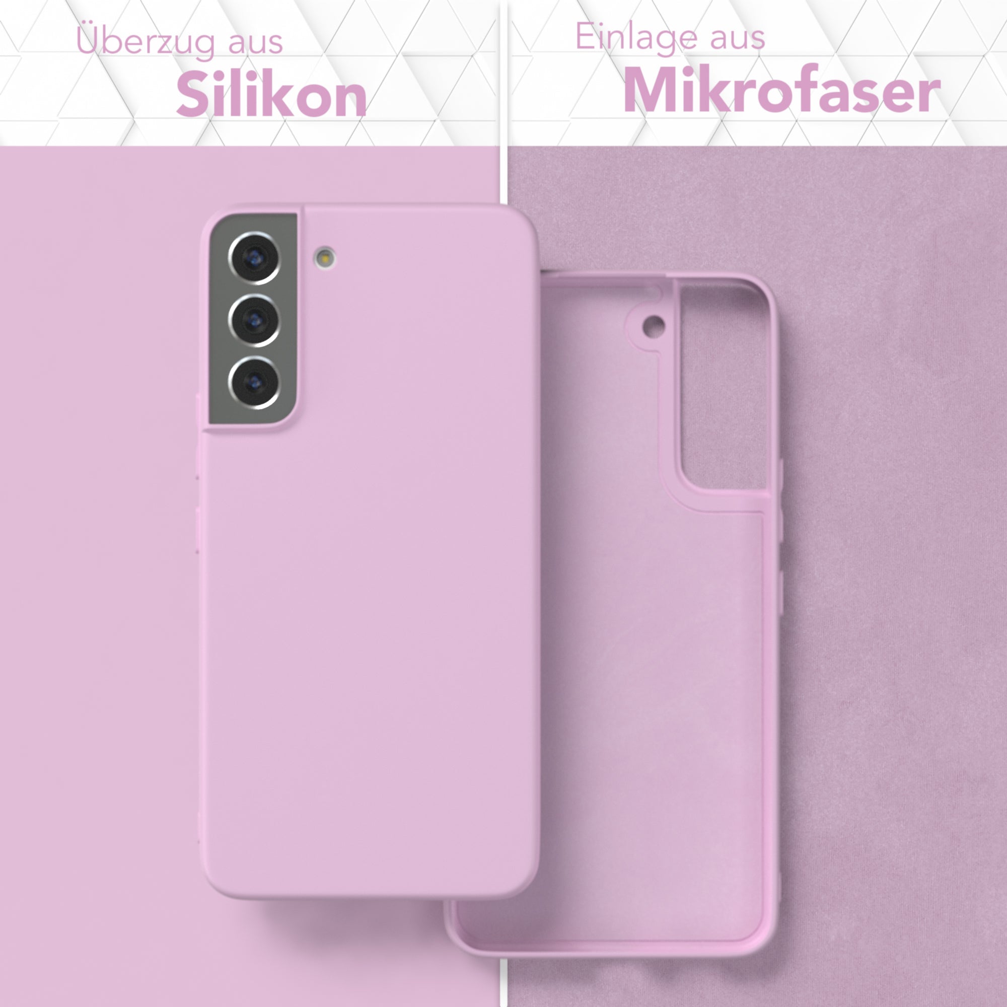 Samsung Galaxy S22 Plus 5G Silikonhülle mit Kameraschutz von EAZY CASE 