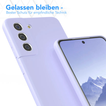 Samsung Galaxy S21 FE 5G Silikonhülle mit Kameraschutz von EAZY CASE 
