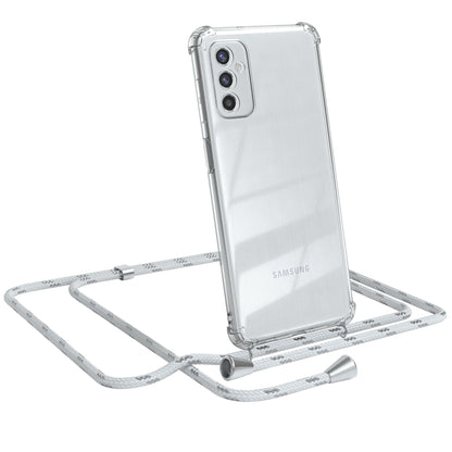Galaxy M52 5G transparente Hülle + Kordel