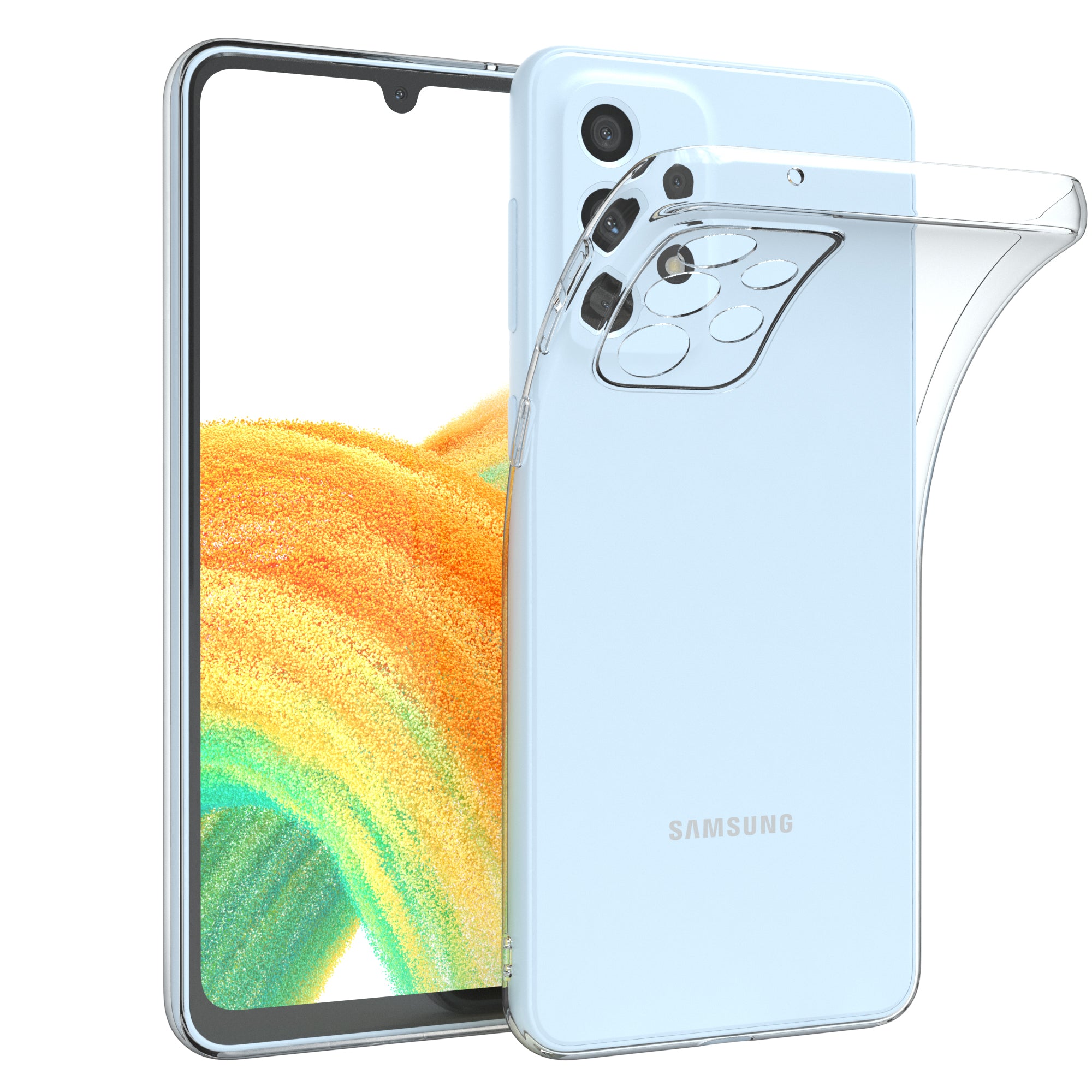 Galaxy A33 5G transparentes Slimcover