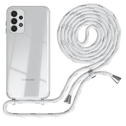 Galaxy A13 4G transparente Hülle + Kordel