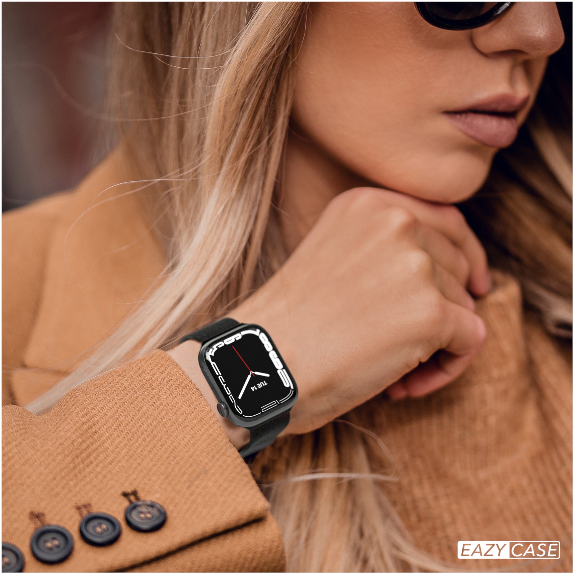 Apple Watch Armband Metall Edelstahl mit Magnetverschluss EAZY CASE 