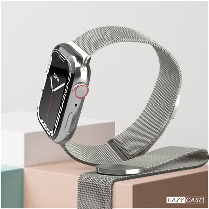 Apple Watch Armband Metall Edelstahl mit Magnetverschluss EAZY CASE 