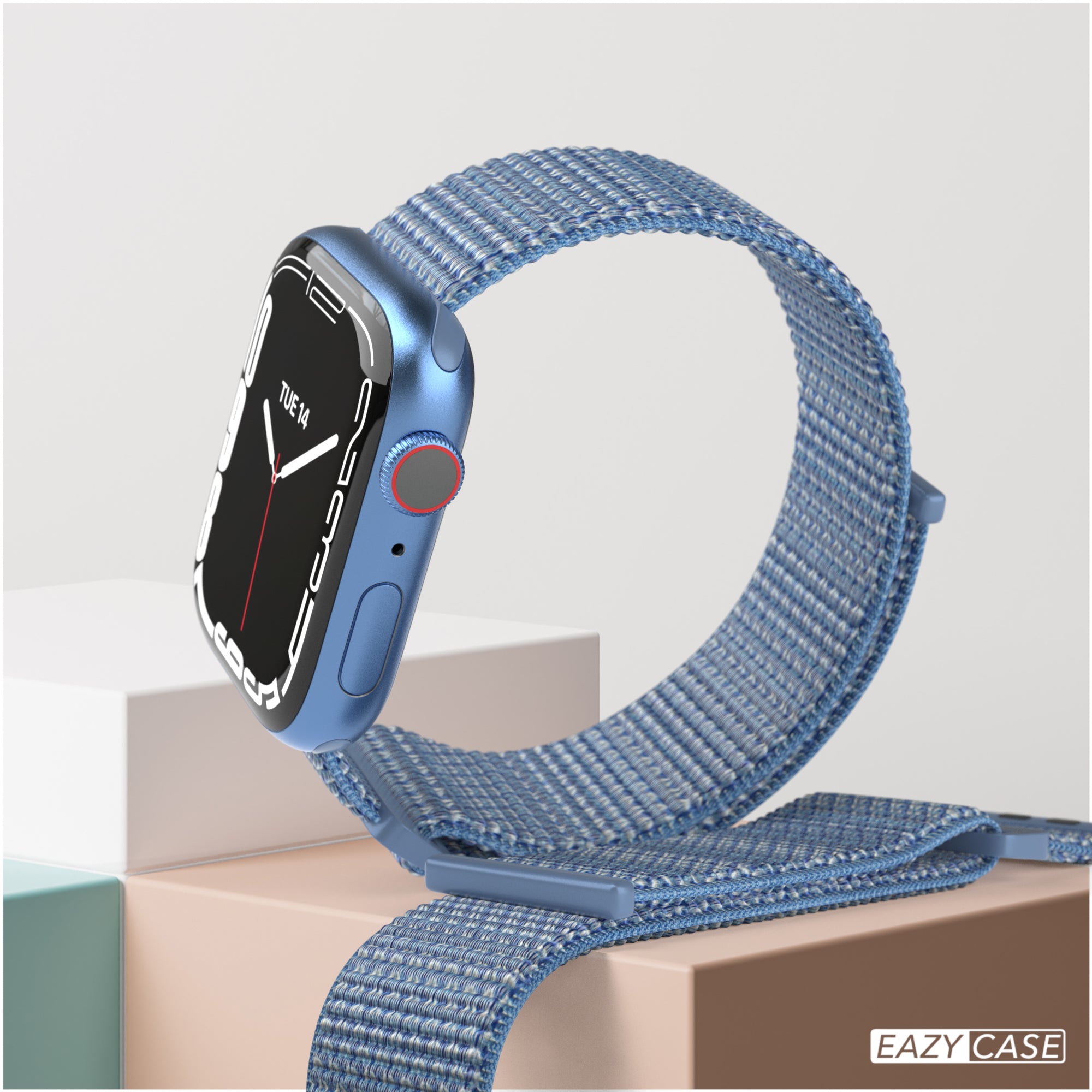 Apple Watch Nylon Armband mit Klettverschluss EAZY CASE Sport Loop 